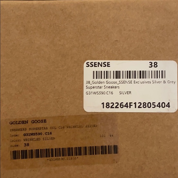 Wrinkled Silver Golden Gooses - Picture 6 of 8